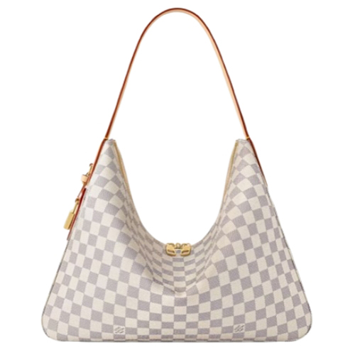 LOUIS VUITTON-N00126 루이비통 다미에 아주르 슬라우치 MM