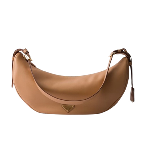 PRADA-1BC255 프라다 캐러멜 드뮈룬 라지 가죽 숄더백