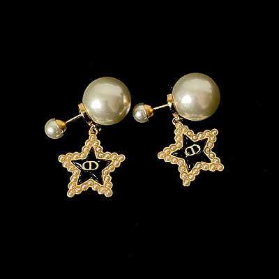 DIOR-6056 디올 골드 별 모티프 귀걸이