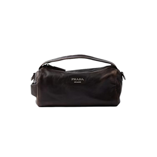 PRADA-2VH188 프라다 다크 브라운 나파 가죽 숄더백