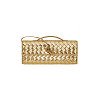 BOTTEGA VENETA-741511 보테가 베네타 엘로우 안디아모 클러치