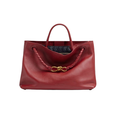 BOTTEGA VENETA-810214 보테가 베네타 레드 미디엄 안디아모