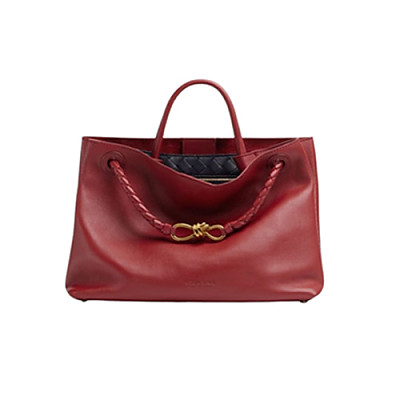 BOTTEGA VENETA-810214 보테가 베네타 사펠레/레드스톤 미디엄 안디아모