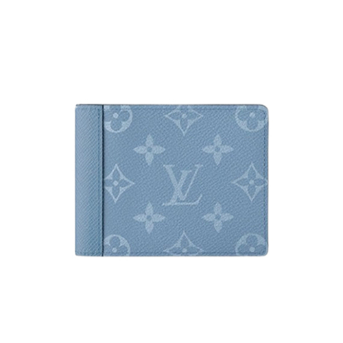 LOUIS VUITTON-M14111 루이비통 스카이 블루 모노그램 멀티플 월릿