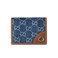 GUCCI-820692 9741 구찌 블랙 GG 엠블럼 미니 지갑