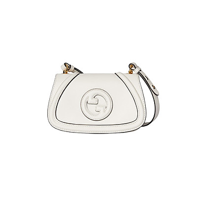 GUCCI-815714 4928 구찌 라이트 블루 가죽 구찌 블론디 스몰 탑 핸들백