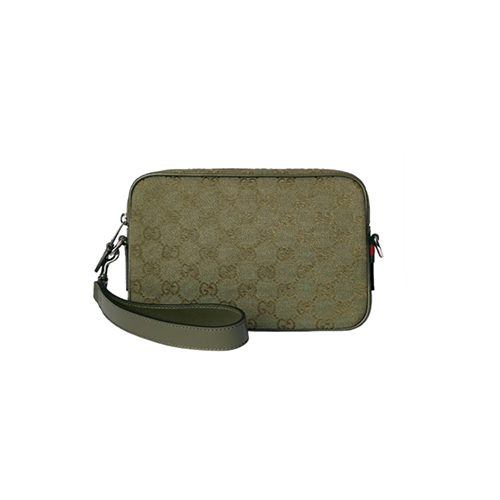 GUCCI-834802 3242 구찌 그린 GG 캔버스 스몰 크로스백