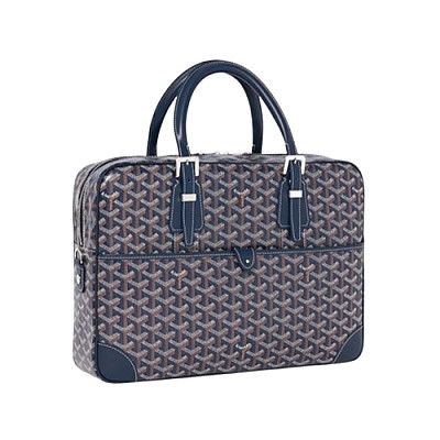 GOYARD-고야드 네이비 암바사드 MM 서류 가방 38cm