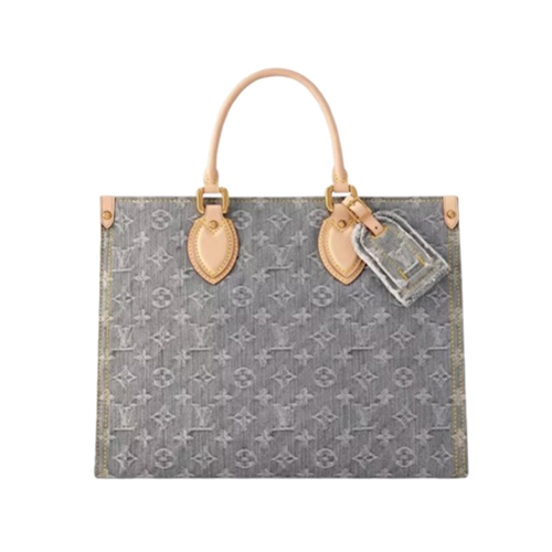 LOUIS VUITTON-M13189 루이비통 그레이 모노그램 데님 온더고 MM