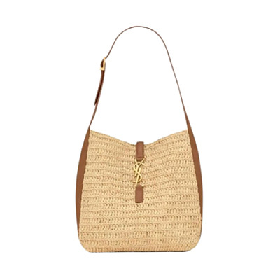 SAINT LAURENT-823812 생 로랑 내추럴 라피아 LE 5 A 7 스몰백