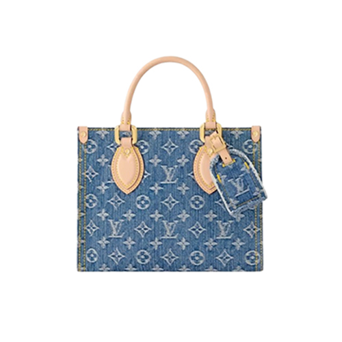 LOUIS VUITTON-M14633 루이비통 블루 모노그램 데님 온더고 PM