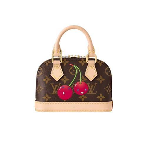 LOUIS VUITTON-M13416 루이비통 모노그램 체리 LV x TM 나노 알마