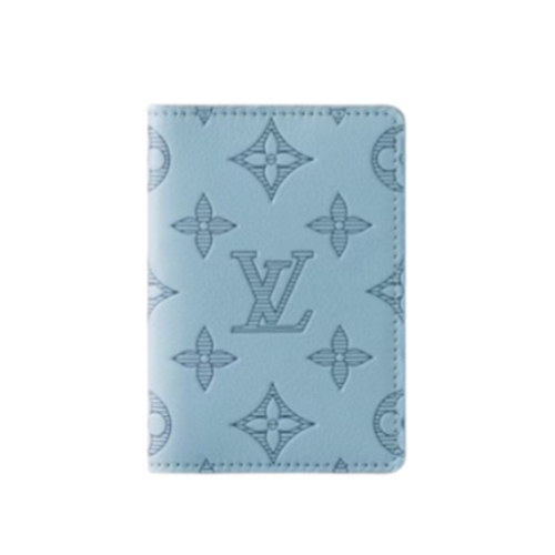 LOUIS VUITTON-M14861 루이비통 스카이 블루 모노그램 섀도우 포켓 오거나이저