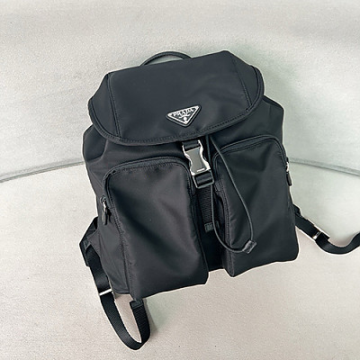 PRADA-1BZ005A 프라다 블랙 리나일론 백팩