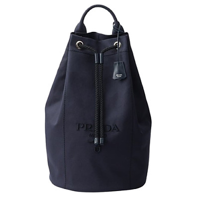 PRADA-2VY011 프라다 네이비 캔버스 드로스트링 더플백