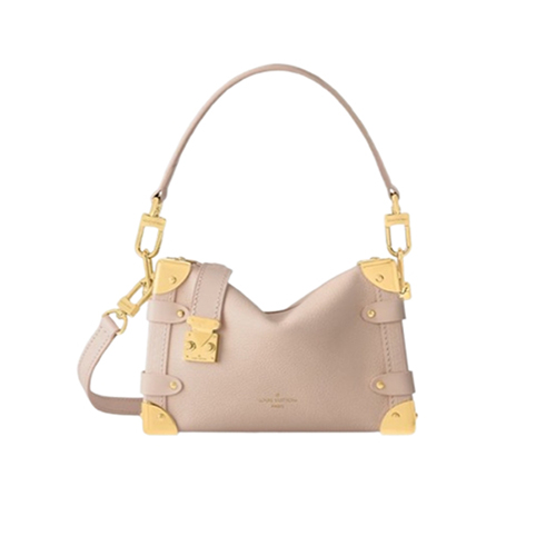 LOUIS VUITTON-M25071 루이비통 펄 핑크 카프스킨 사이드 트렁크 PM