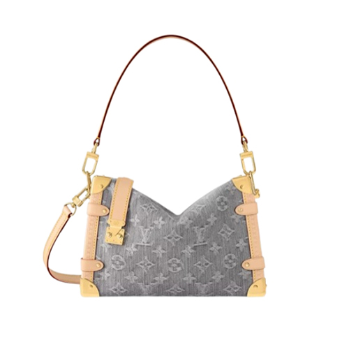 LOUIS VUITTON-M13285 루이비통 그레이 모노그램 데님 사이드 트렁크 MM