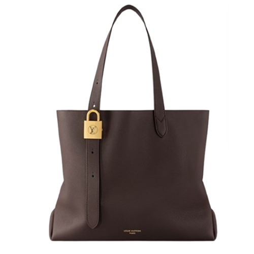 LOUIS VUITTON-M12916 루이비통 초콜릿 카프스킨 로우 키 카바스 MM