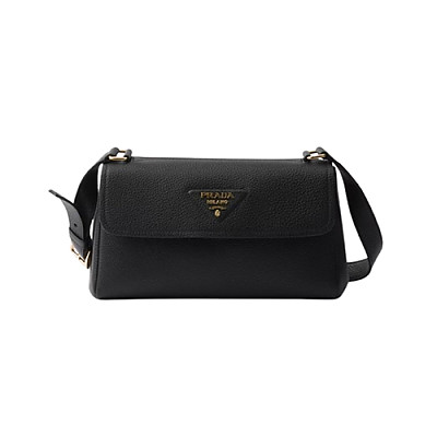 PRADA-1BN022 프라다 블랙 스몰 가죽 숄더백