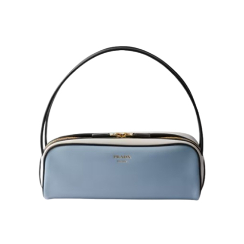 PRADA-1BC249 프라다 라이트 블루 스윙 송아지 가죽 숄더백