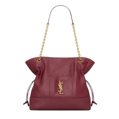 SAINT LAURENT-833948 생 로랑 레드 램스킨 JAMIE 스몰 쇼퍼