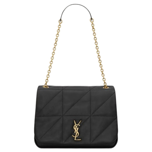 SAINT LAURENT-809696 생 로랑 블랙 램스킨 JAMIE 4.3 MEDIUM 백