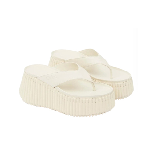 Chloe-CHC25A10 끌로에 Nama 웨지 슬라이드(3컬러)