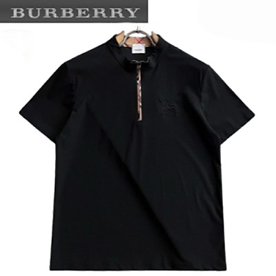 BURBERRY-062610 버버리 블랙 코튼 티셔츠 남성용