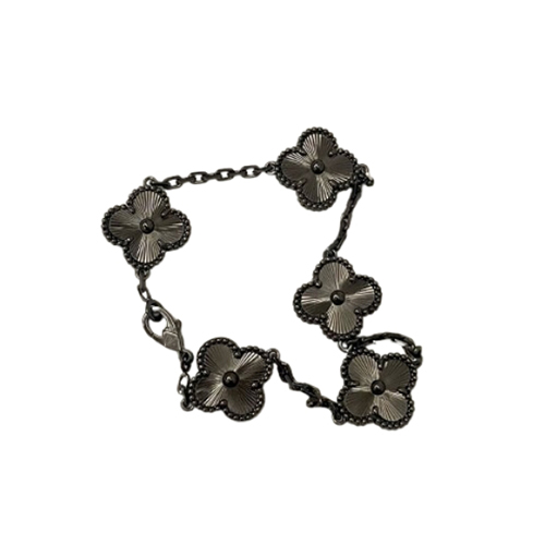 VAN CLEEF ARPELS-VCARP9 반클리프 블랙 빈티지 알함브라 브레이슬릿