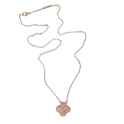 [스페셜오더]VAN CLEEF ARPELS-6120 반클리프 골드&그레이 그린 알함브라 펜던트