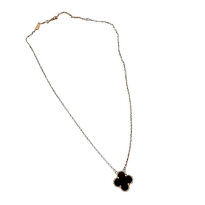 [스페셜오더]VAN CLEEF ARPELS-6120 반클리프 골드&그레이 그린 알함브라 펜던트