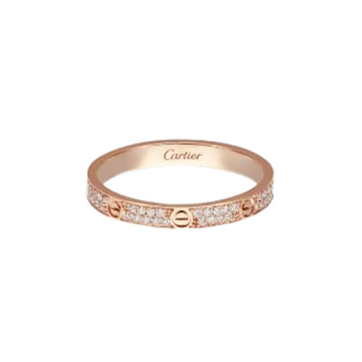 Cartier-B4218100 까르띠에 로즈 골드 미니 LOVE 링