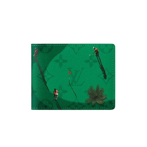 LOUIS VUITTON-M14878 루이비통 그린 컬러 모노그램 슬렌더 월릿