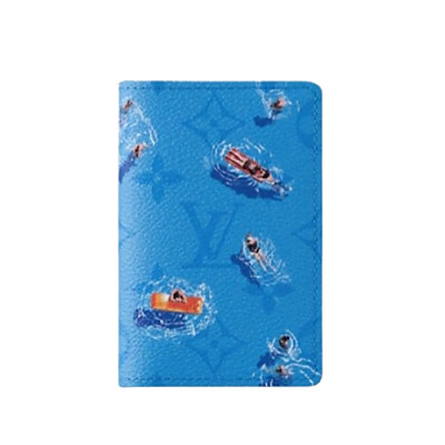 LOUIS VUITTON-M14881 루이비통 블루 컬러 모노그램 포켓 오거나이저