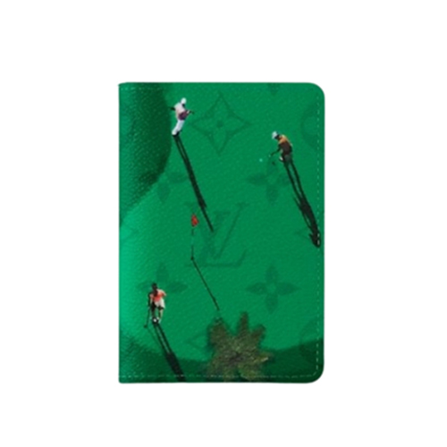 LOUIS VUITTON-M14880 루이비통 그린 컬러 모노그램 포켓 오거나이저