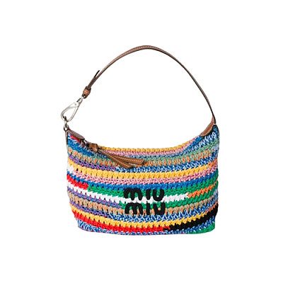 MIUMIU-5NE841 미우미우 멀티컬러 크로셰 파우치