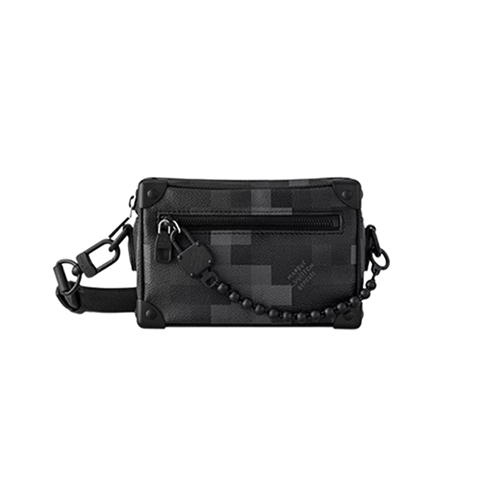LOUIS VUITTON-M14922 루이비통 블랙 다모플라주 미니 소프트 트렁크