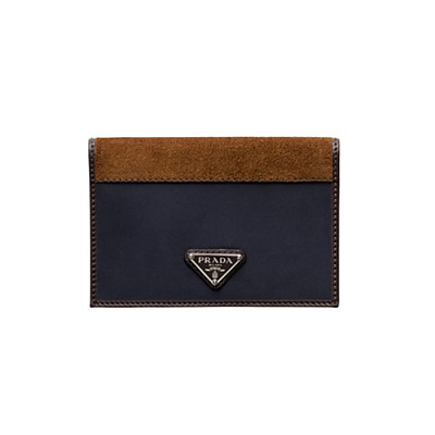 PRADA-2MV017 프라다 네이비 리나일론 여권 지갑