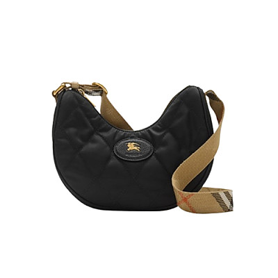 BURBERRY-81119281 버버리 블랙 홀스슈 크로스바디 백