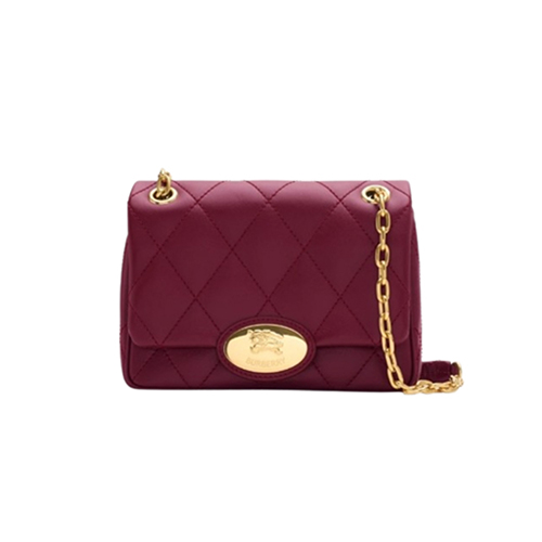 BURBERRY-81112601 버버리 레드 스몰 스트랜드 백