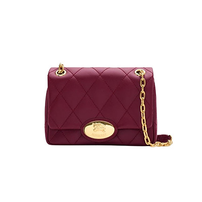 BURBERRY-81112601 버버리 레드 스몰 스트랜드 백