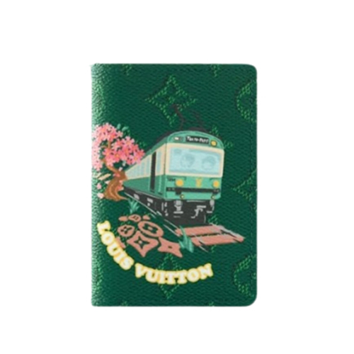 LOUIS VUITTON-M25971 루이비통 그린 모노그램 포켓 오거나이저