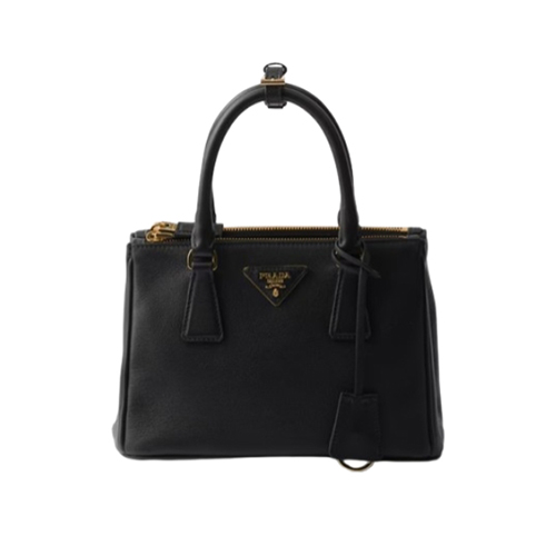 PRADA-1BA896 프라다 블랙 스몰 프라다 갤러리아 가죽 백