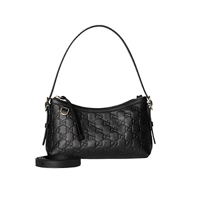 GUCCI-847450 1000 구찌 블랙 GG 엠블럼 스몰 숄더백