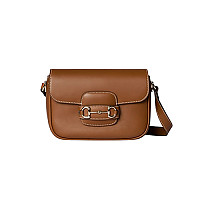 GUCCI-815205 9741 구찌 베이지/블랙 구찌 홀스빗 1955 미니 숄더백