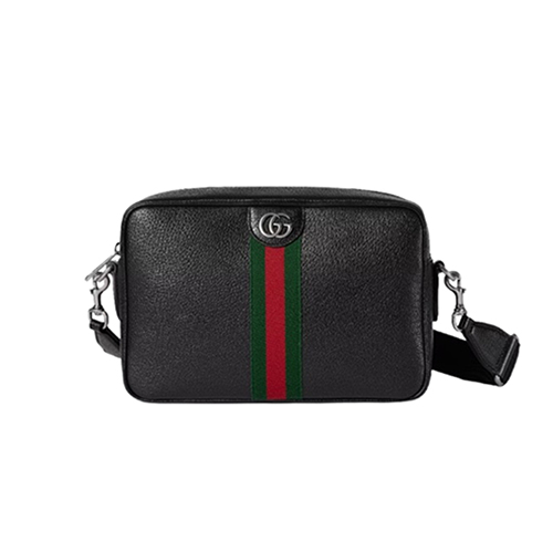 GUCCI-834468 1043 구찌 오피디아 블랙 가죽 미디엄 크로스백