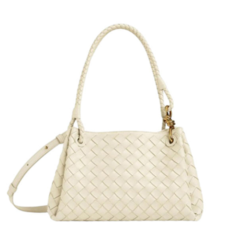 BOTTEGA VENETA-835921 보테가 베네타 화이트 양가죽 파라슈트