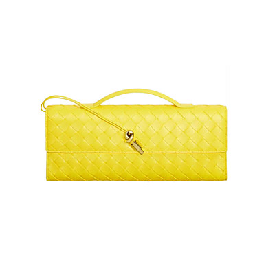 [스페셜오더]BOTTEGA VENETA-741511 보테가 베네타 앰버 스웨이드 안디아모 클러치