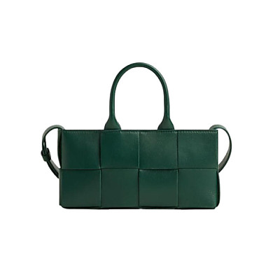 BOTTEGA VENETA-776778 보테가 베네타 그린 미니 E/W 아르코 토트 백