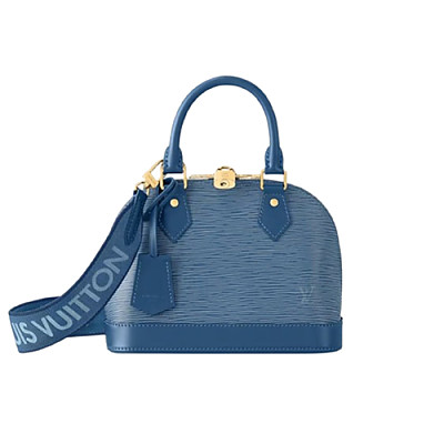 LOUIS VUITTON-M14853 루이비통 블루 에삐 레더 알마 BB